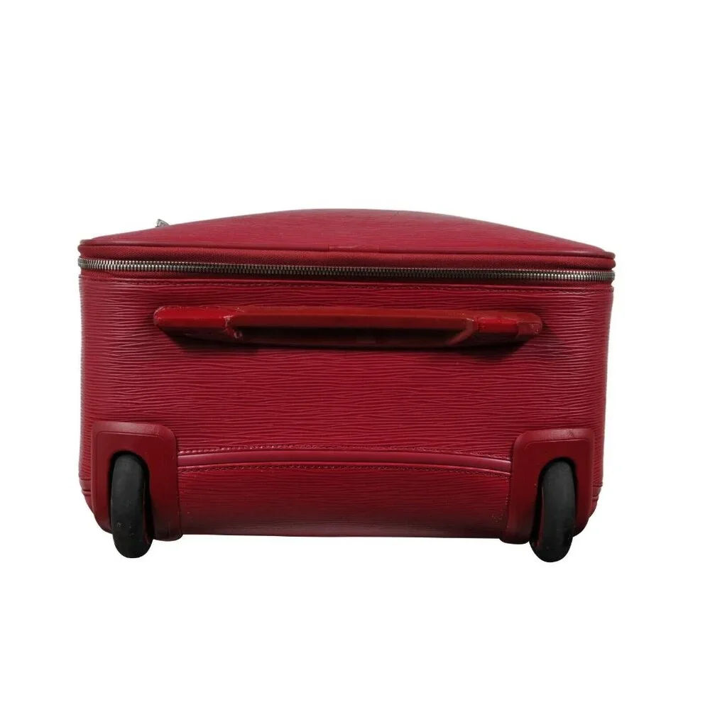 Louis Vuitton red leather